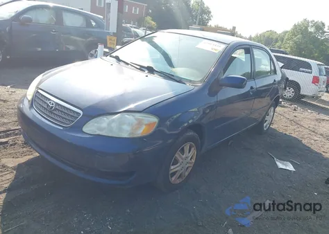 2008 Toyota Corolla Le из США, поврежденный, VIN 2T1BR32E38C857956